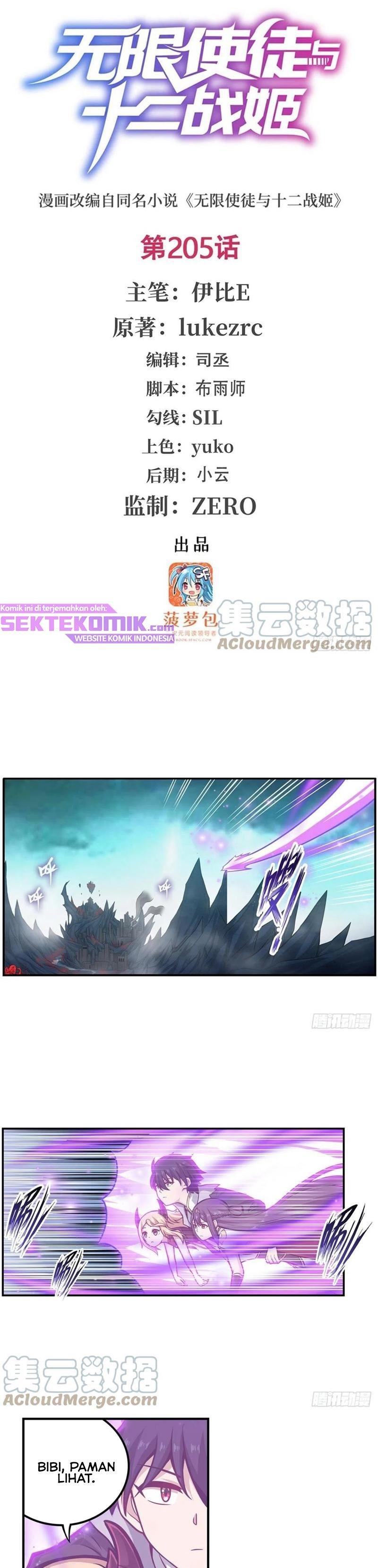 Wuxian Shitu Yu Shier Zhan Ji (Infinite Apostles and Twelve War Girls) Chapter 205 Gambar 2